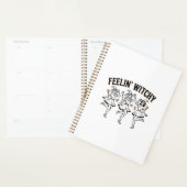 Voelend Hekserig Retro Halloween Heksen Planner (Display)