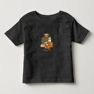 Voelende Boekminnende Kat Kinder Shirts