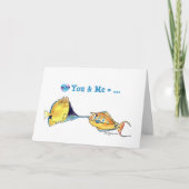 Voeling FrenSEA Valentijnsdag Kaart (Voorkant)