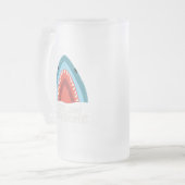 Voeling met Jawsome Shark Funny Summer Puns Matglas Bierpul (Voorkant links)