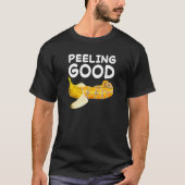 Voeling van een goede bananenbedekking Python Snak T-shirt (Voorkant)