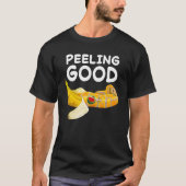 Voeling van een goede bananenbedekking Python Snak T-shirt (Voorkant)