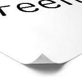 Voeling van Flan-tastic Food Pun Poster (Hoek)