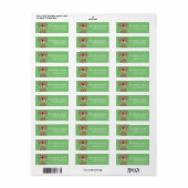 Voeling van het Ierse bruine Beer 3 St. Patrick's Etiket (Full Sheet)