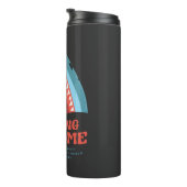 Voeling van Jawsome Shark Funny Summer Puns Therma Thermosbeker (Geroteerd rechts)