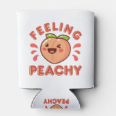 Voeling van Perachy Peach Fruit Happy Kawaii Blikjeskoeler (Achterkant)