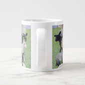 Voeling van schapen grote koffiekop (Achterkant)
