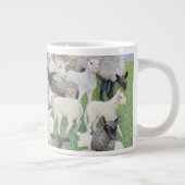Voeling van schapen grote koffiekop (Rechts)