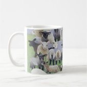 Voeling van schapen koffiemok (Links)