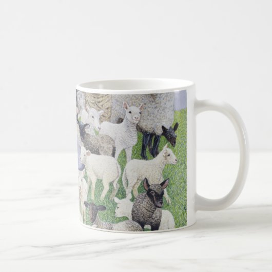Voeling van schapen koffiemok (Rechts)