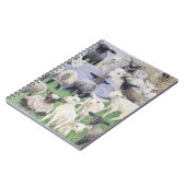 Voeling van schapen notitieboek (Linkerzijde)