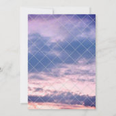 Voeling van Witchy Red, Bats Witch Sky Halloween P Kaart (Achterkant)