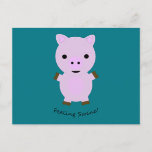 Voeling Varkenspijn Briefkaart