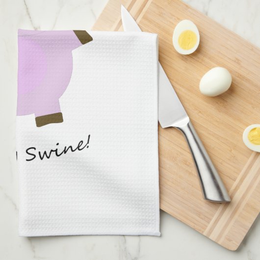 Voeling Varkenspijn Theedoek (Quarter Fold)