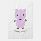 Voeling Varkenspijn Theedoek (Verticaal)