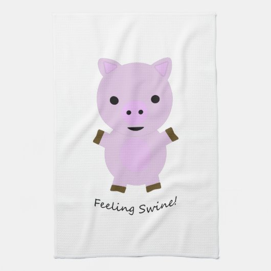 Voeling Varkenspijn Theedoek (Verticaal)