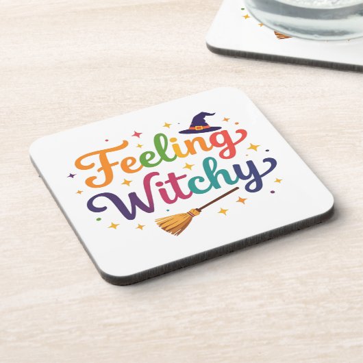 Voeling Witchy Bier Onderzetter (Linkerzijde)