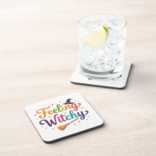 Voeling Witchy Bier Onderzetter (Rechterzijde)