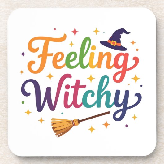 Voeling Witchy Bier Onderzetter (Voorkant)