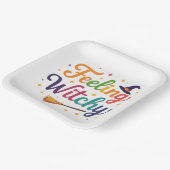 Voeling Witchy Papieren Bordje (Gebogen)