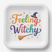 Voeling Witchy Papieren Bordje (Voorkant)