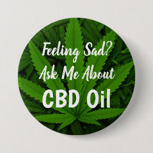 Voeling Zad Vraag me naar CBD Oil Button