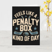 Voelt als een penalty box soort dag _19 kaart (Gele Bloem)