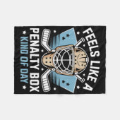Voelt als een penalty box soort dag _21 fleece deken (Voorkant (Horizontaal))