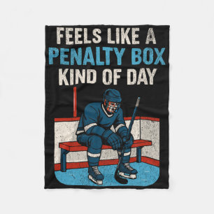 Voelt als een penalty box soort dag Vintage jongen Fleece Deken