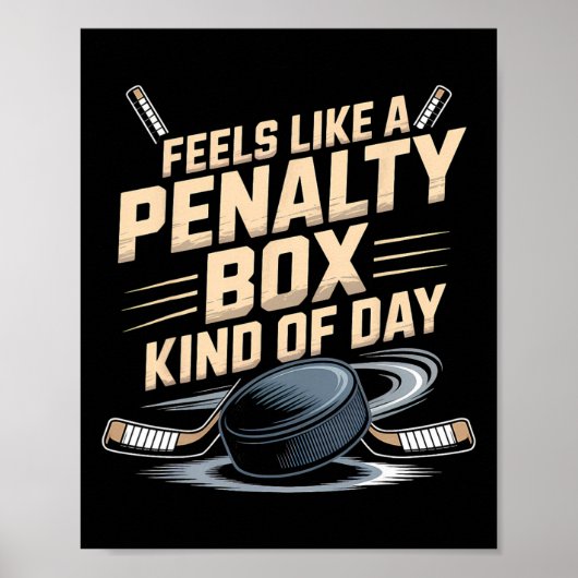 Voelt als een penalty box soort van dag _12 poster (Voorkant)