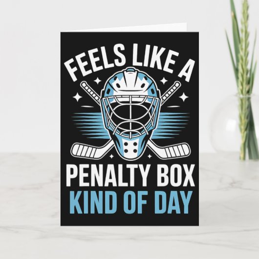 Voelt als een penalty box soort van dag _18 kaart (Voorkant)