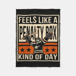 Voelt als een penalty box soort van dag humor ijs  fleece deken