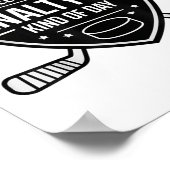 Voelt als een penaltybox soort dag grappige hockey poster (Hoek)