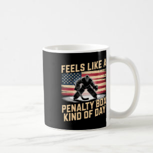 Voelt als een strafbank soort dag Funny Hockey Koffiemok