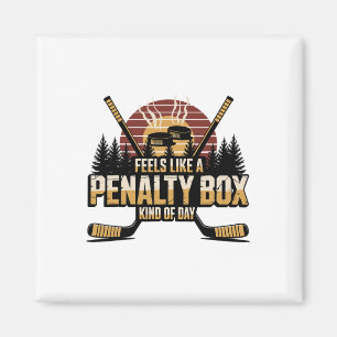 Voelt als een strafbank soort dag Funny Hockey Magneet