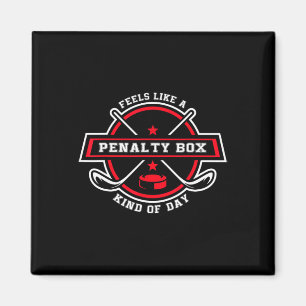 Voelt als een strafbank soort dag Funny Hockey Magneet