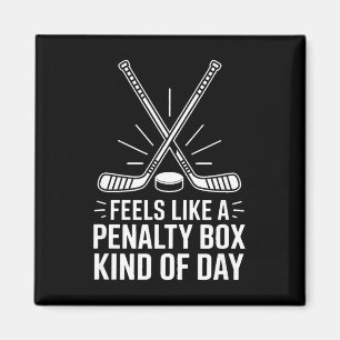 Voelt als een strafbank soort dag Hockey _1 Magneet
