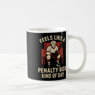 Voelt als een strafbank soort dag Hockey humor Koffiemok