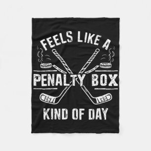 Voelt als een strafbank soort dag IJshockey Doelma Fleece Deken