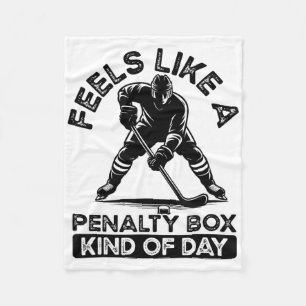 Voelt als een strafbank soort dag IJshockey Fu Fleece Deken