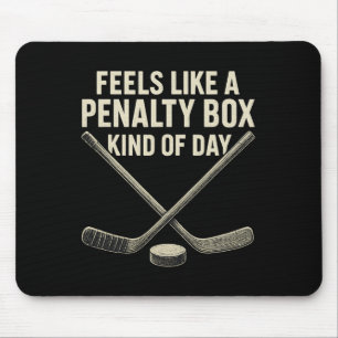 Voelt als een strafbank soort dag IJshockey Ho Muismat