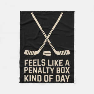 Voelt als een strafbank soort dag IJshockey Pl Fleece Deken