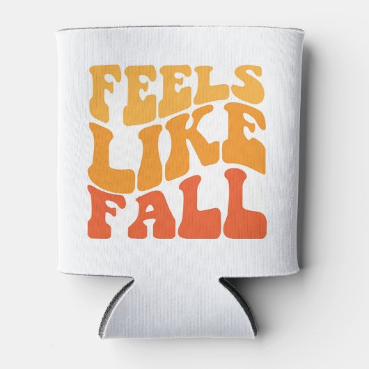 Voelt als Herfst Blikjeskoeler (Voorkant)