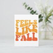 Voelt als Herfst Briefkaart (Staand voorkant)