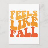 Voelt als Herfst Briefkaart (Voorkant)