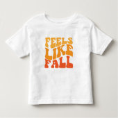 Voelt als Herfst Kinder Shirts (Voorkant)