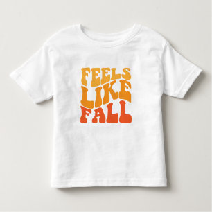 Voelt als Herfst Kinder Shirts