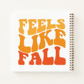 Voelt als Herfst Notitieboek (Achterkant)