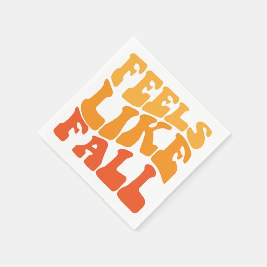 Voelt als Herfst Servet (Hoek)