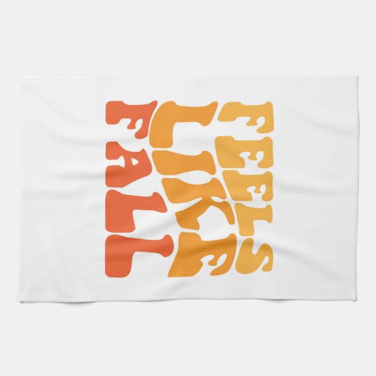 Voelt als Herfst Theedoek (Horizontaal)